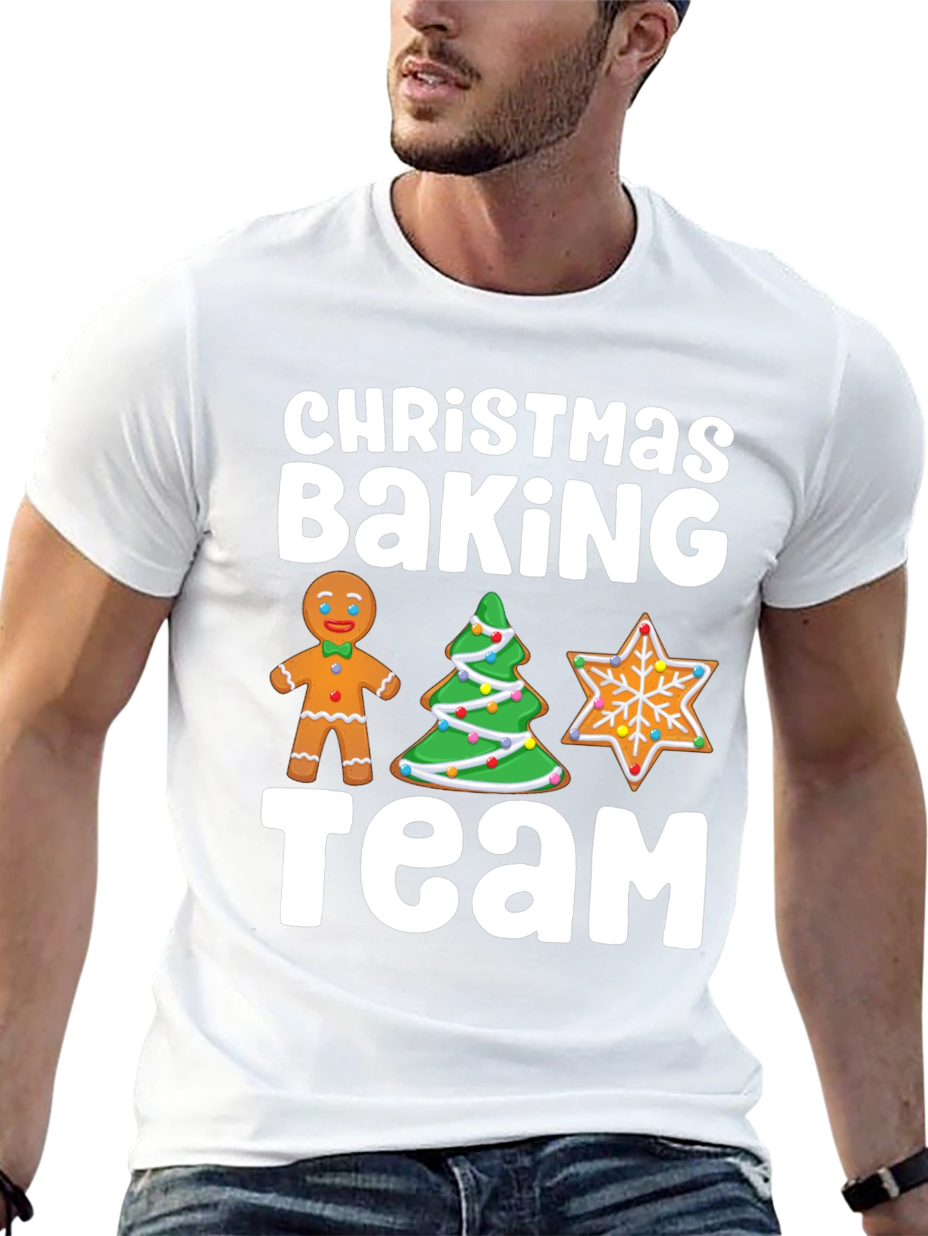 Christmas Baking Team T-Shirt Holiday Tee