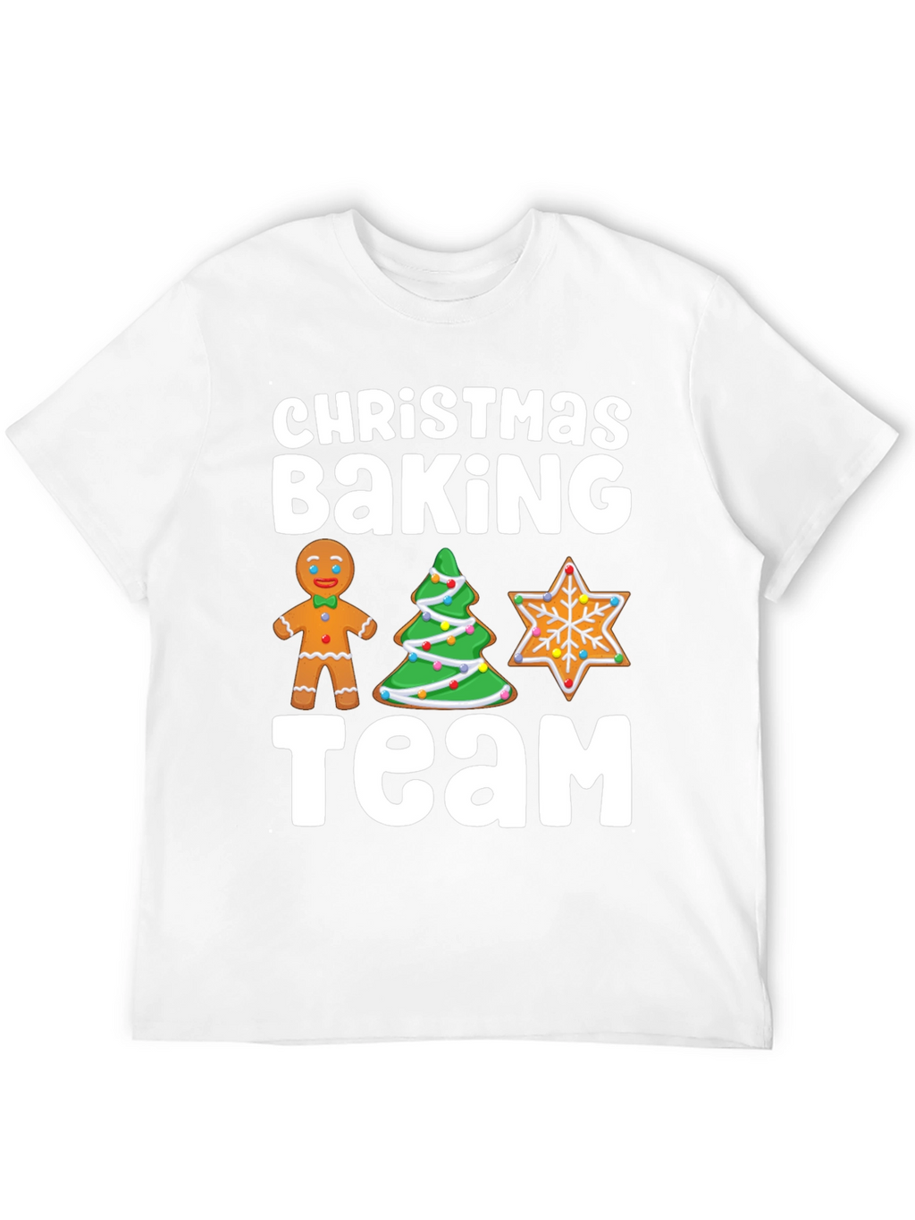 Christmas Baking Team T-Shirt Holiday Tee