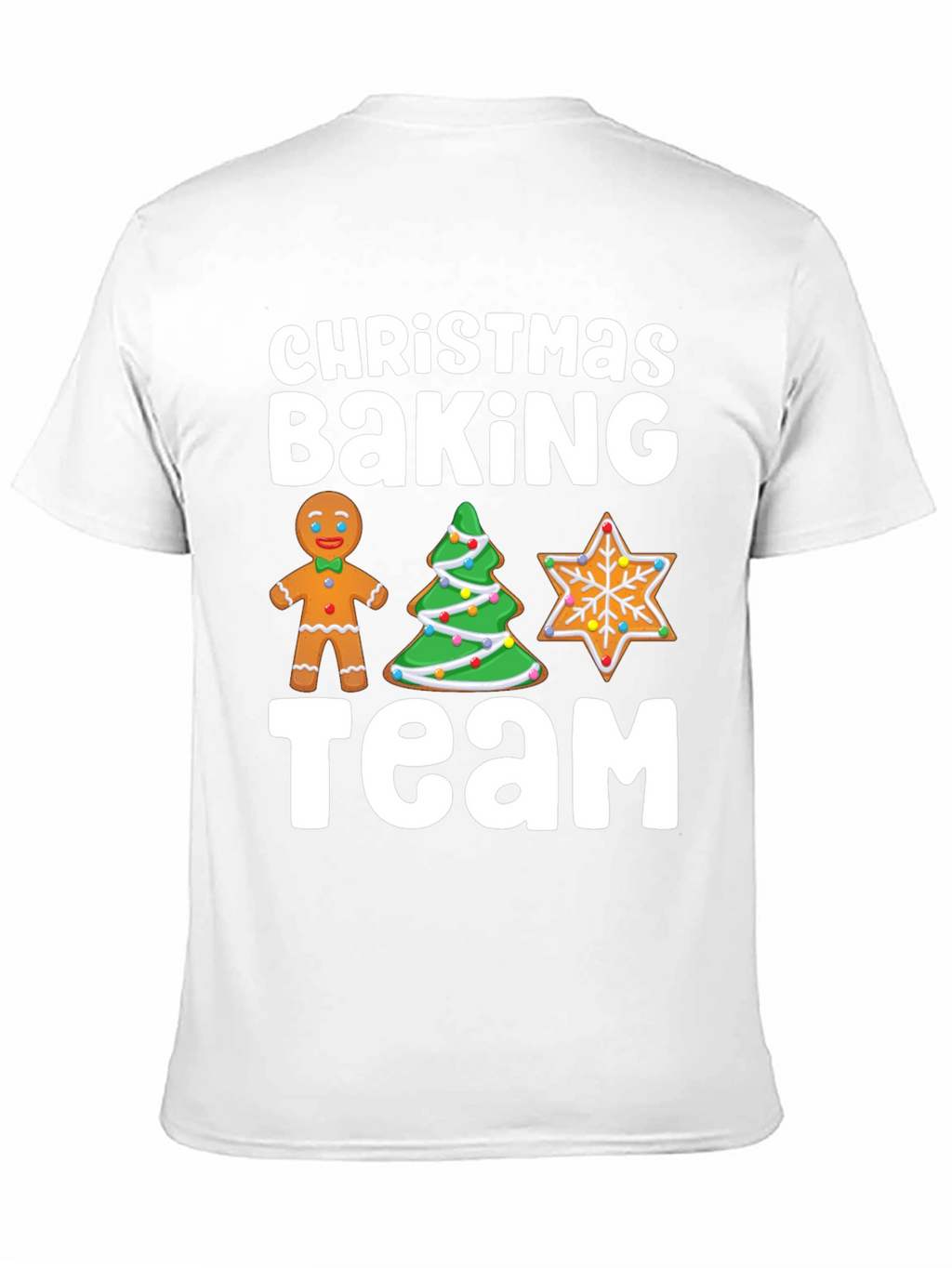 Christmas Baking Team T-Shirt Holiday Tee