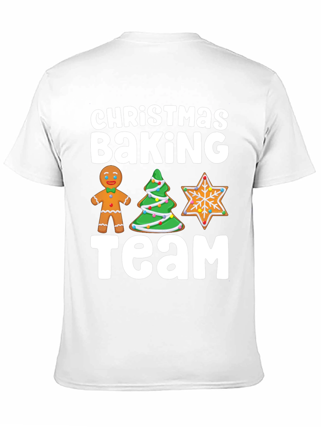 Christmas Baking Team T-Shirt Holiday Tee