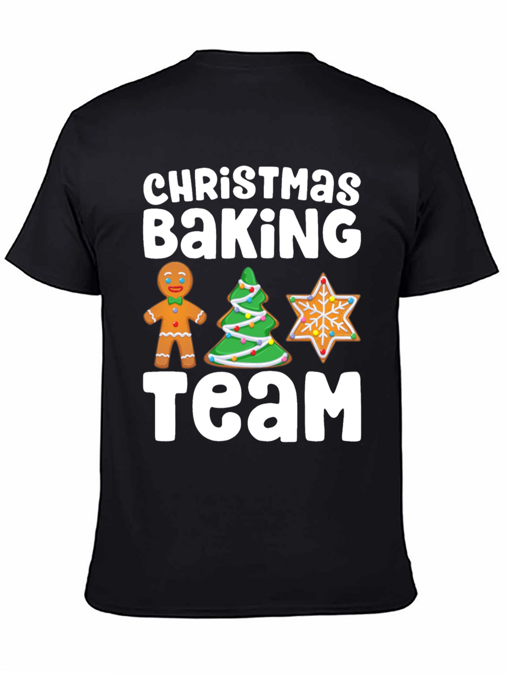 Christmas Baking Team T-Shirt Holiday Tee