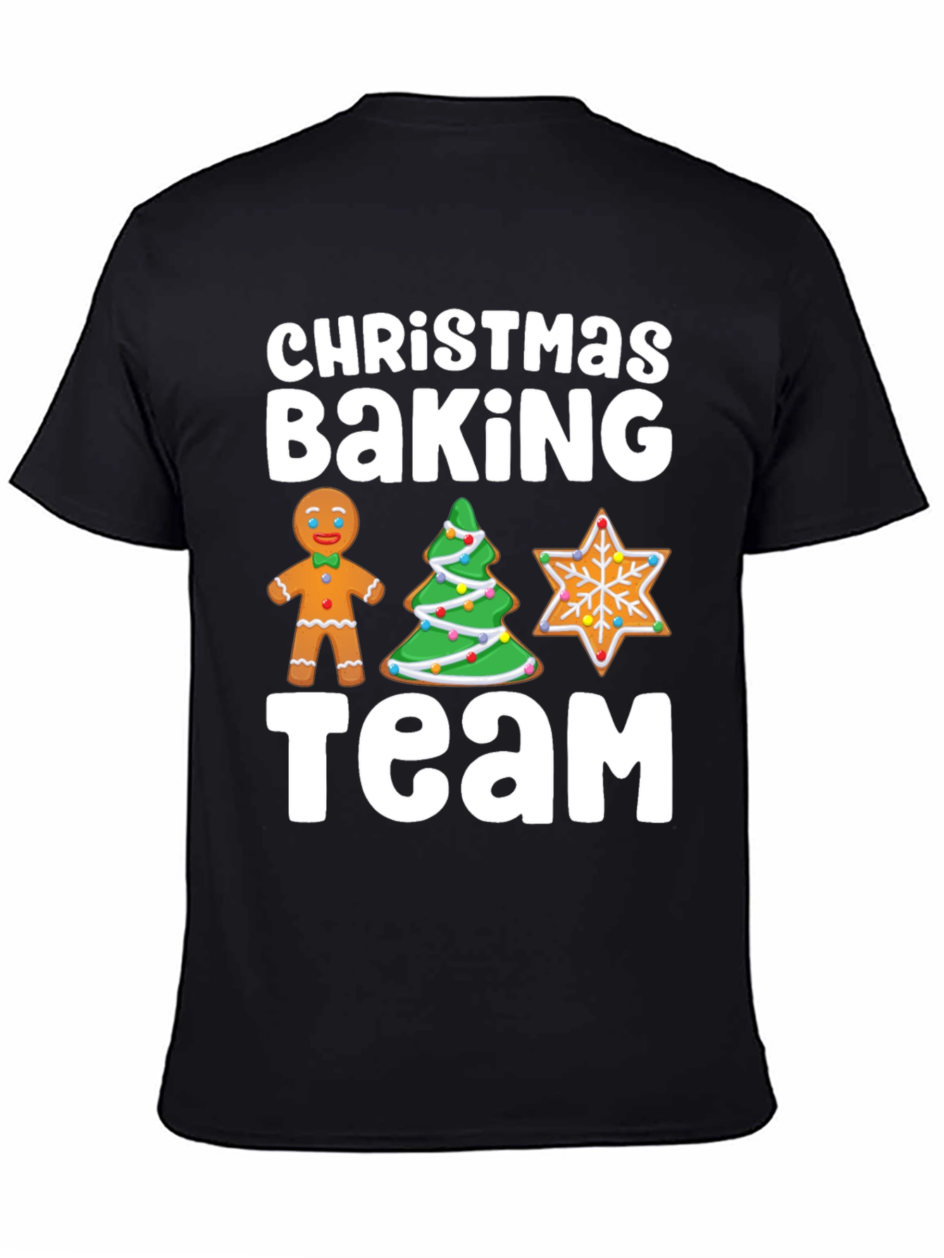 Christmas Baking Team T-Shirt Holiday Tee