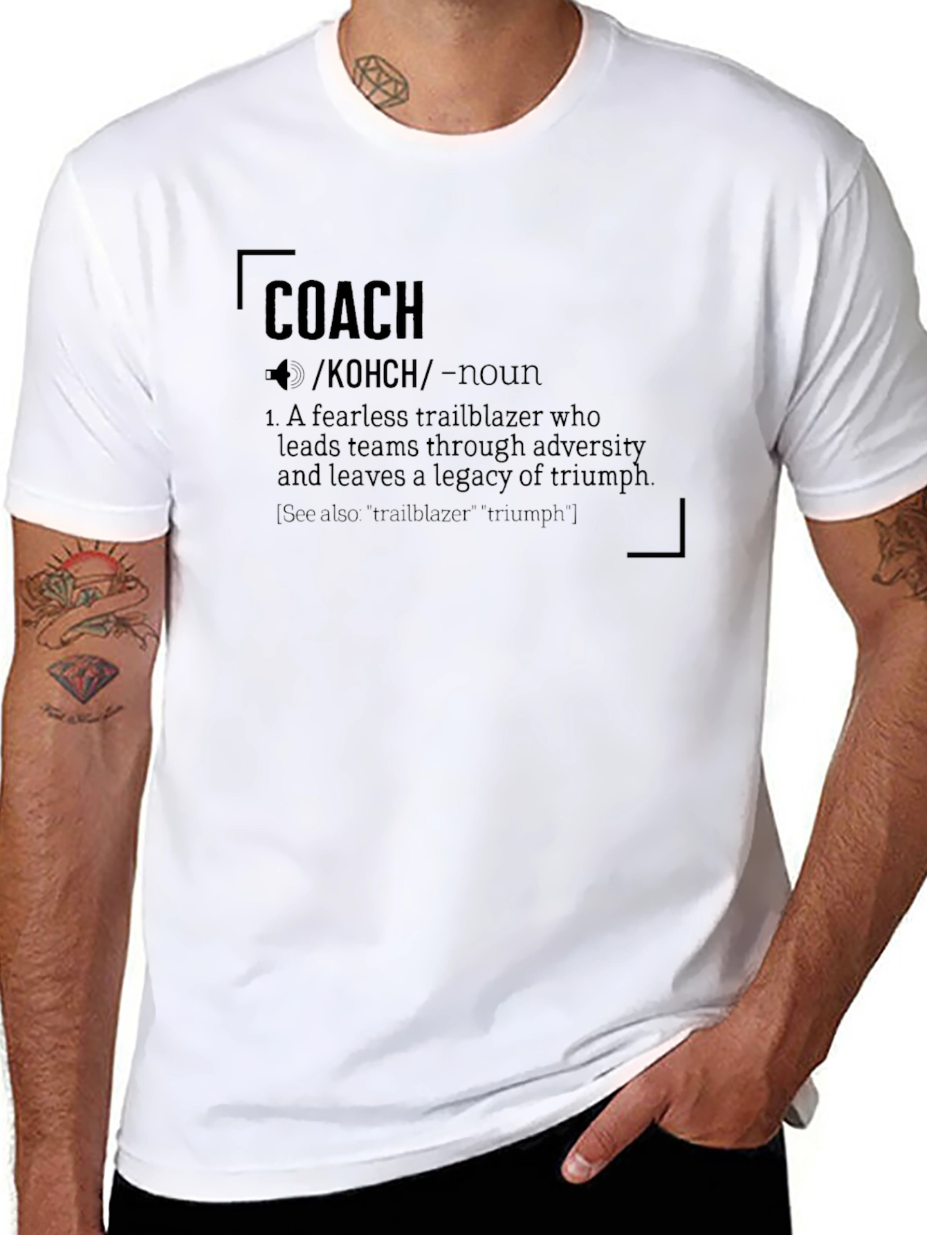 Coach Definition Graphic Tee - Trailblazer Gift