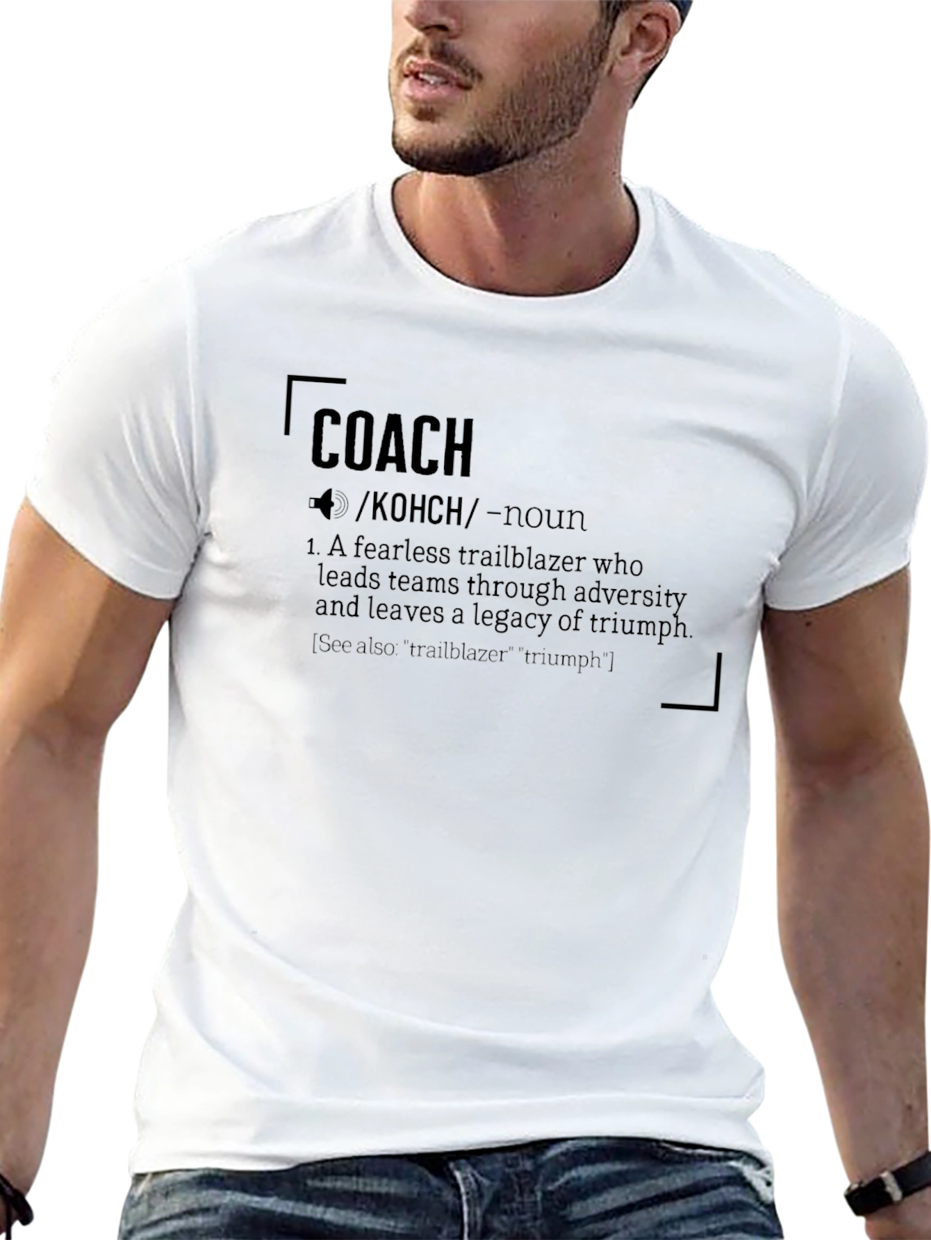 Coach Definition Graphic Tee - Trailblazer Gift