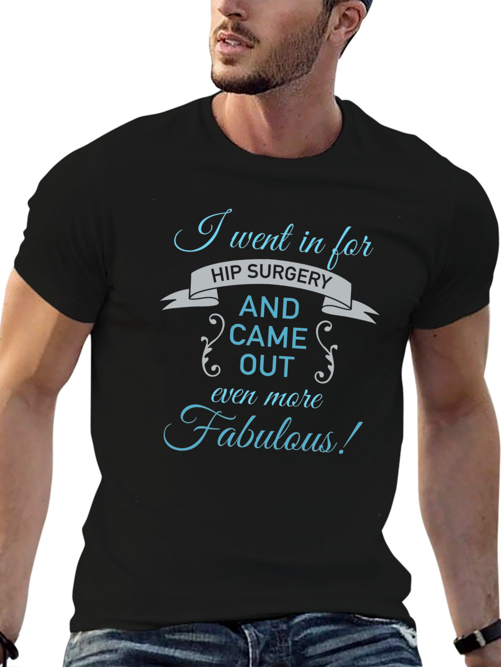 Fabulous Hip Surgery T-Shirt - Black