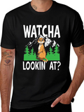 Watcha Lookin At? Meerkat Graphic Tee
