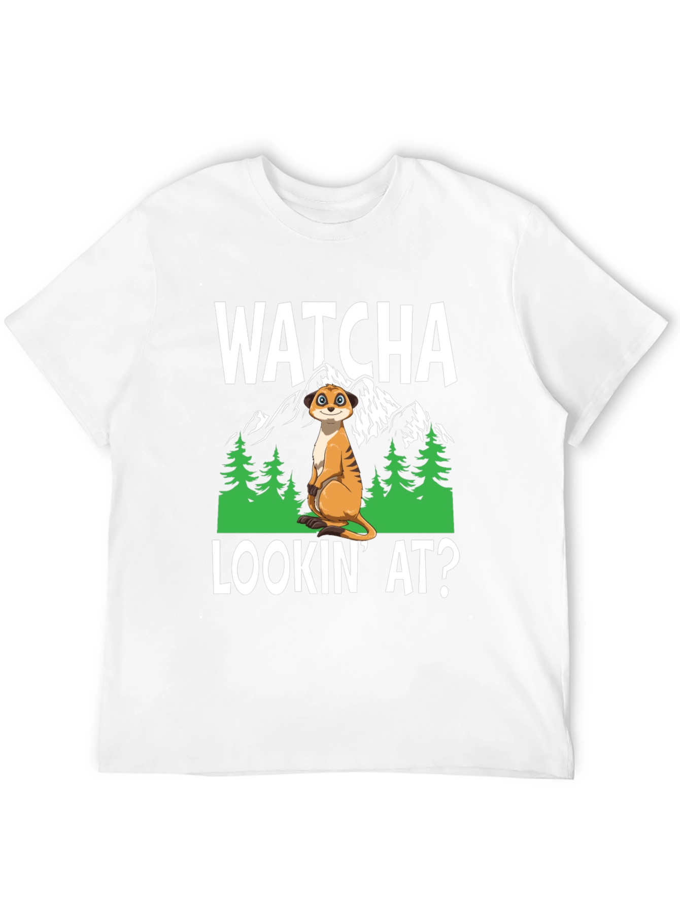 Watcha Lookin At? Meerkat Graphic Tee