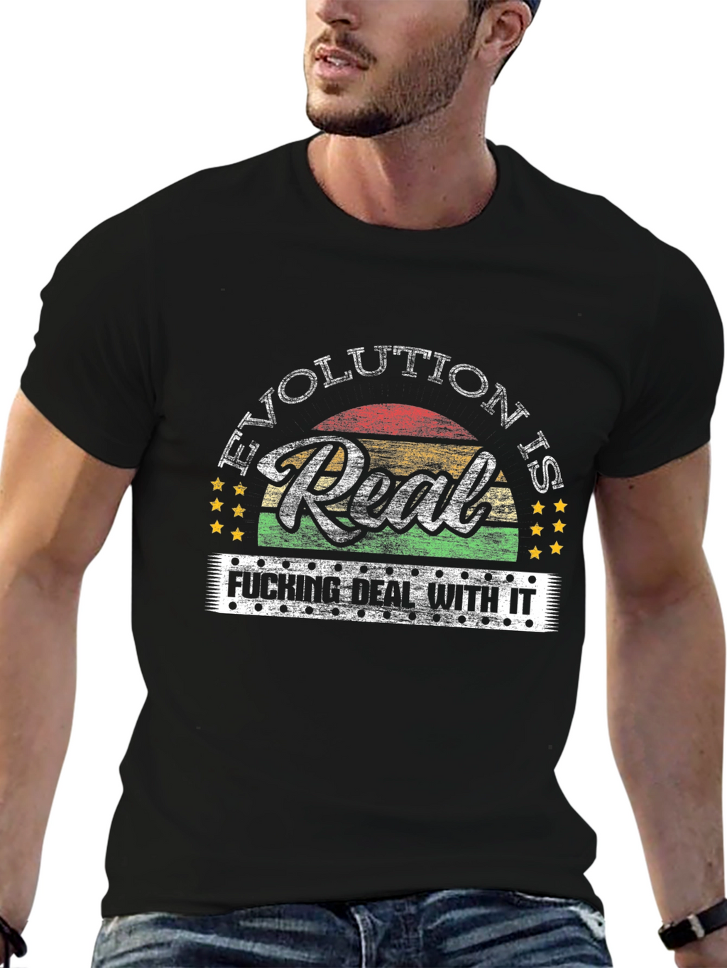 Evolution is Real Graphic T-Shirt