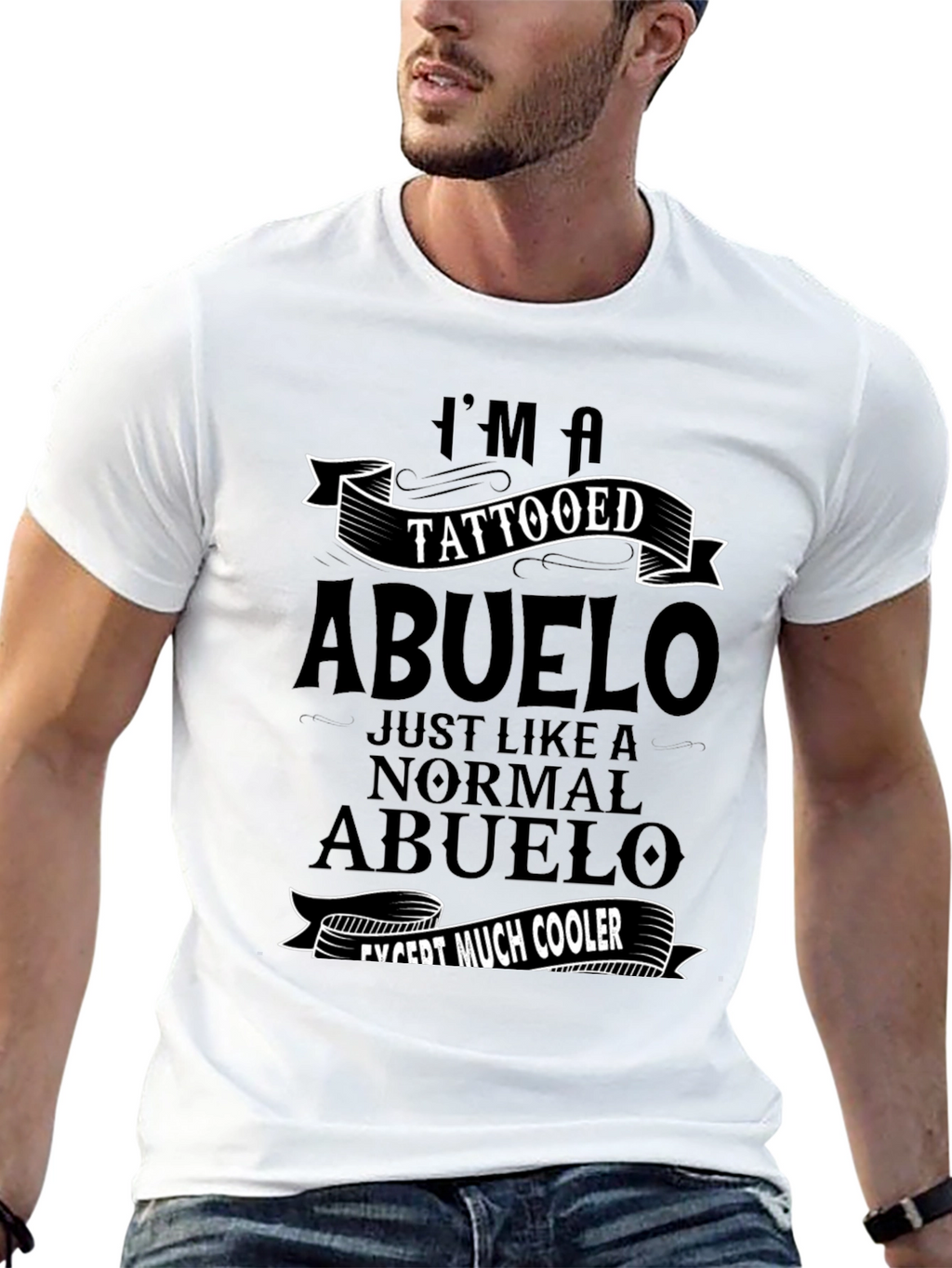 Tattooed Abuelo Graphic Tee