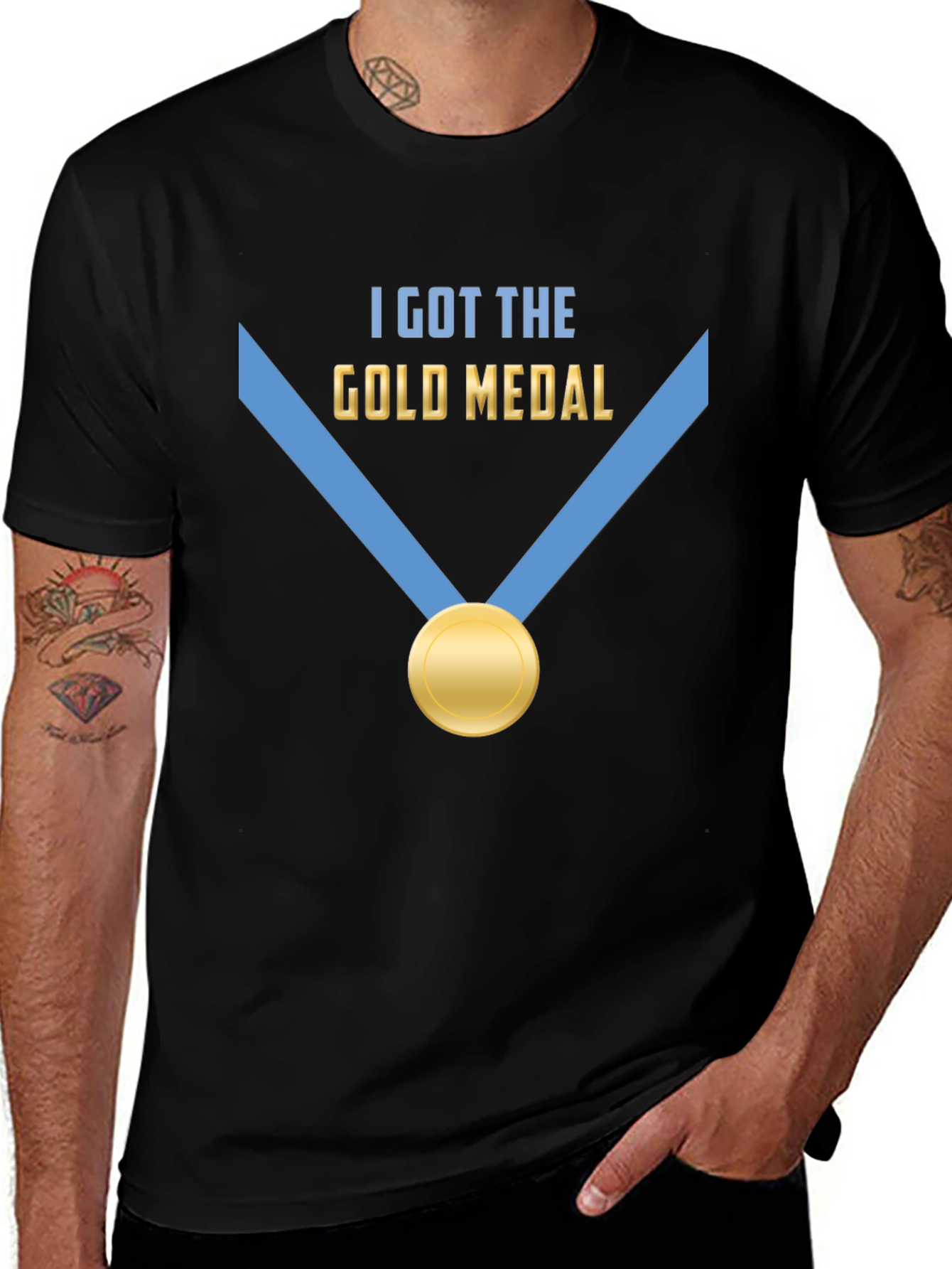 I Got The Gold Medal T-Shirt - Winner Champion Tee