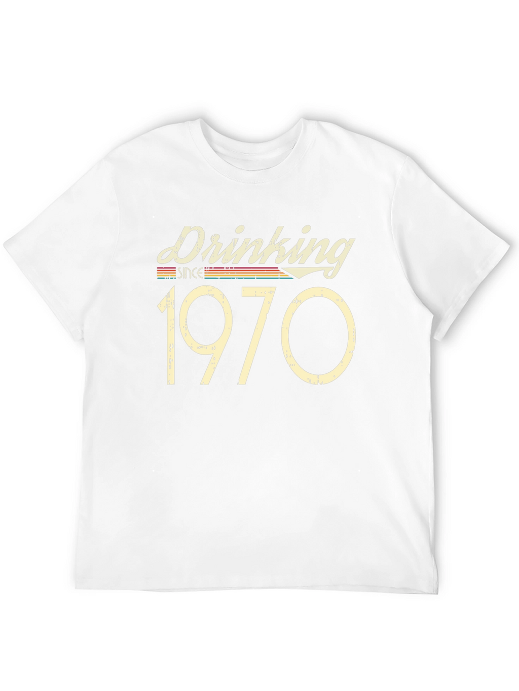 Drinking Since 1970 Black T-Shirt