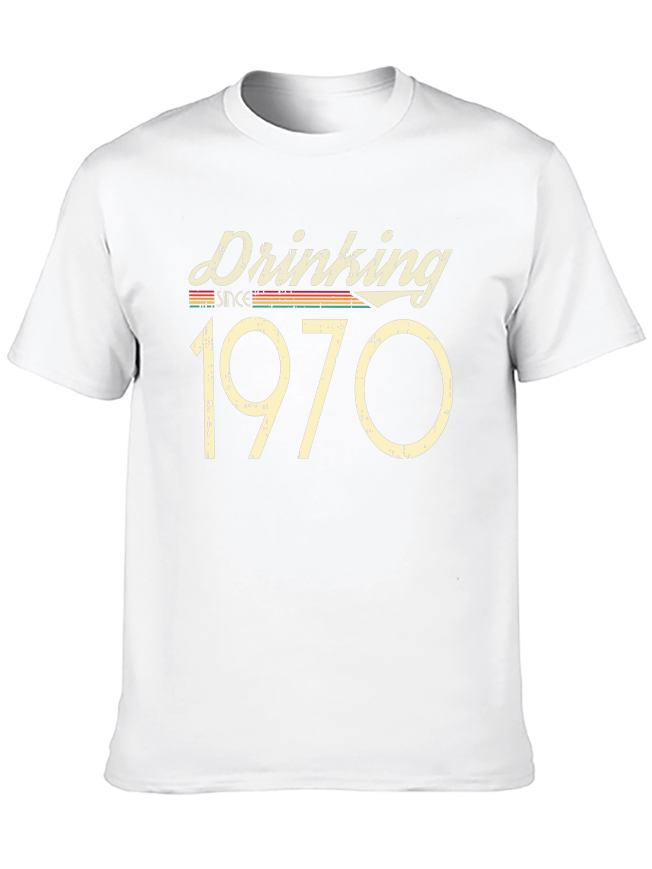 Drinking Since 1970 Black T-Shirt
