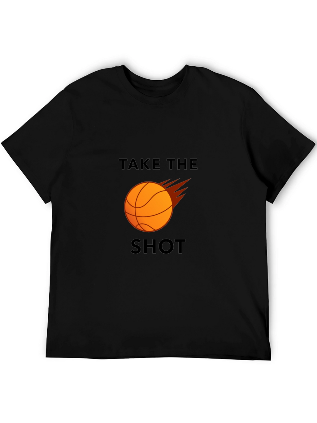 Basketball Take The Shot Graphic T-Shirt