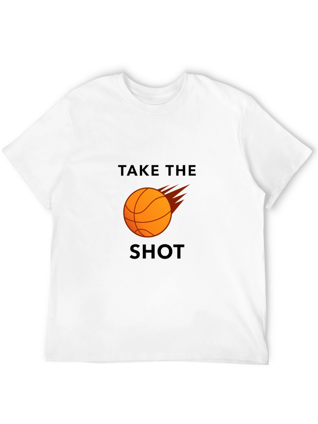 Basketball Take The Shot Graphic T-Shirt