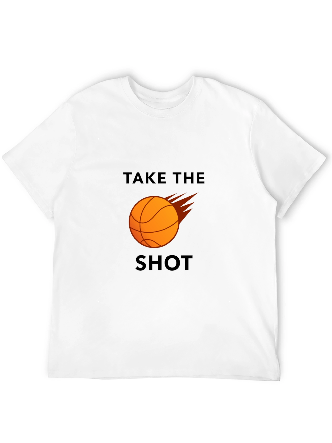 Basketball Take The Shot Graphic T-Shirt
