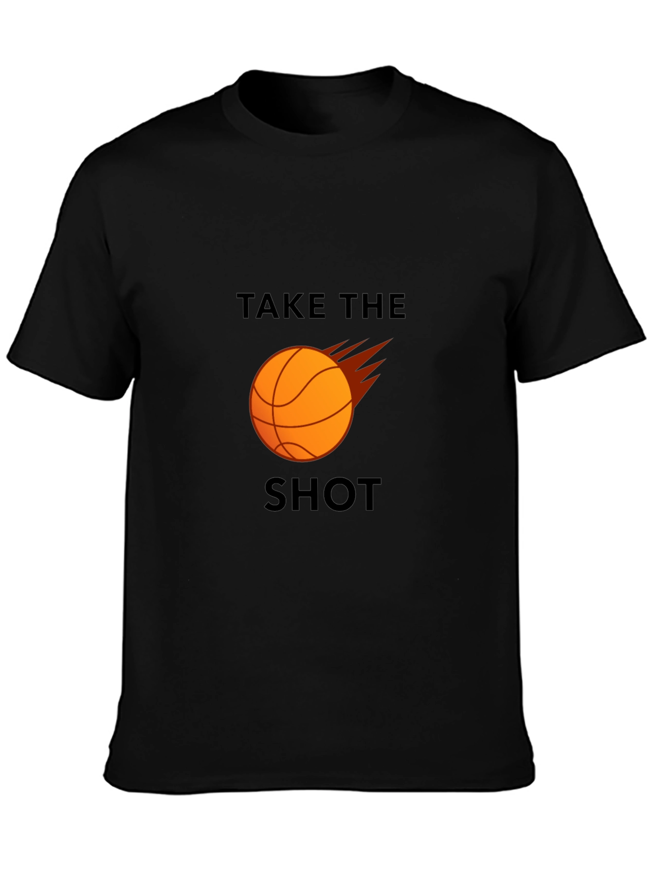 Basketball Take The Shot Graphic T-Shirt