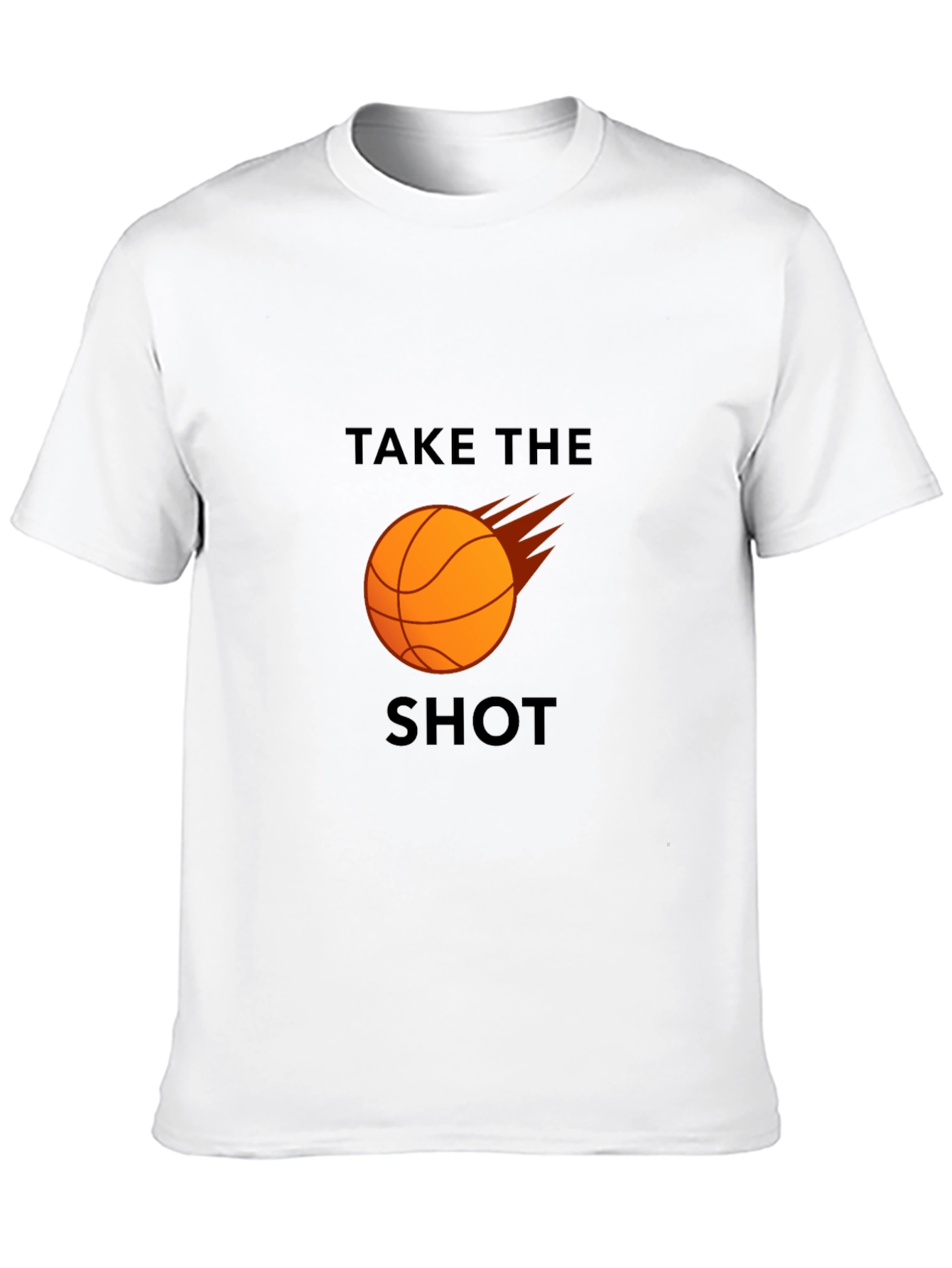 Basketball Take The Shot Graphic T-Shirt