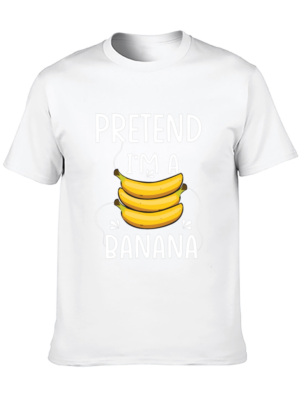 Pretend Im A Banana T-Shirt - Funny Costume Tee