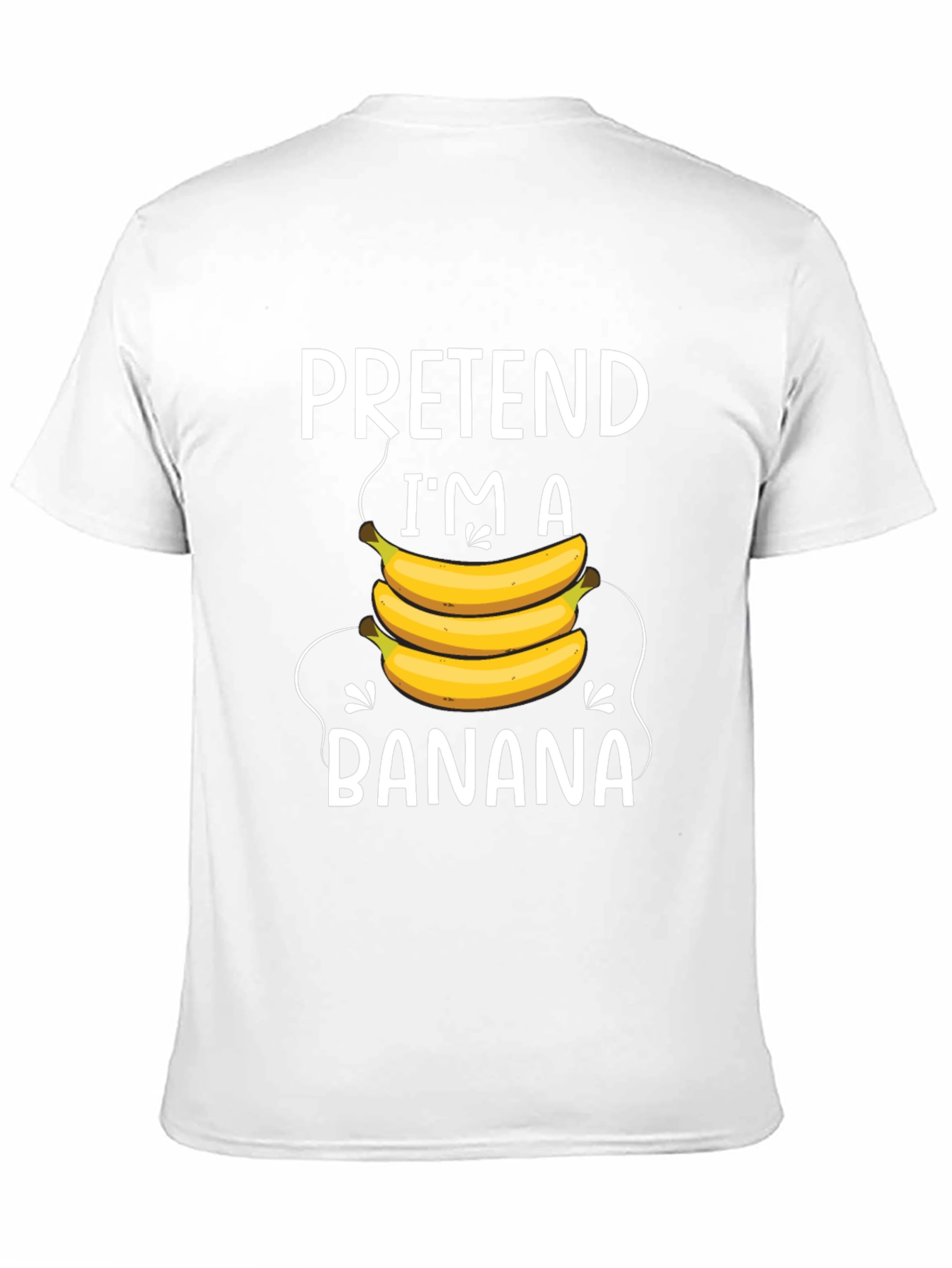 Pretend Im A Banana T-Shirt - Funny Costume Tee