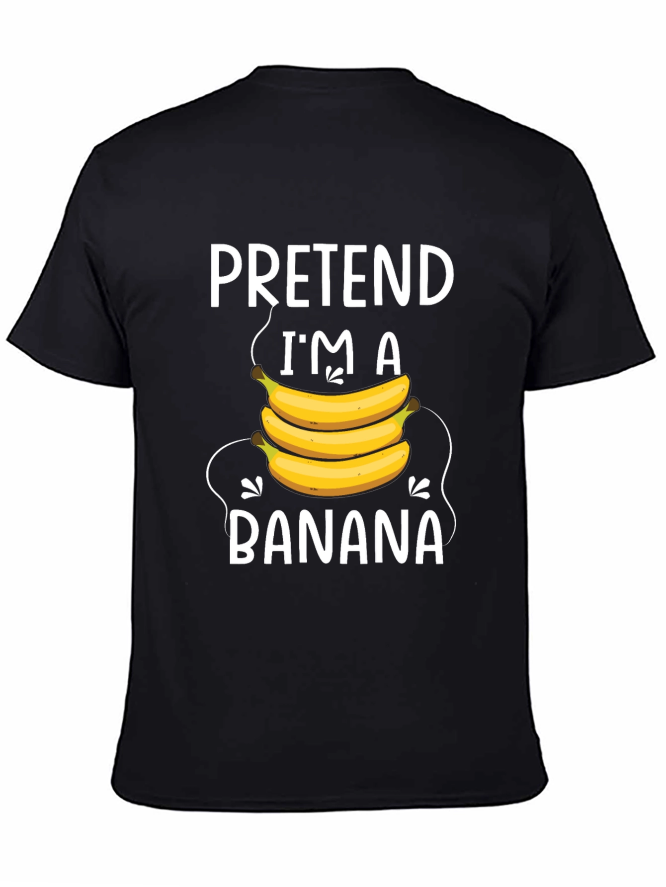 Pretend Im A Banana T-Shirt - Funny Costume Tee