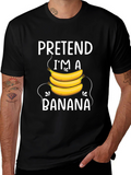 Pretend Im A Banana T-Shirt - Funny Costume Tee