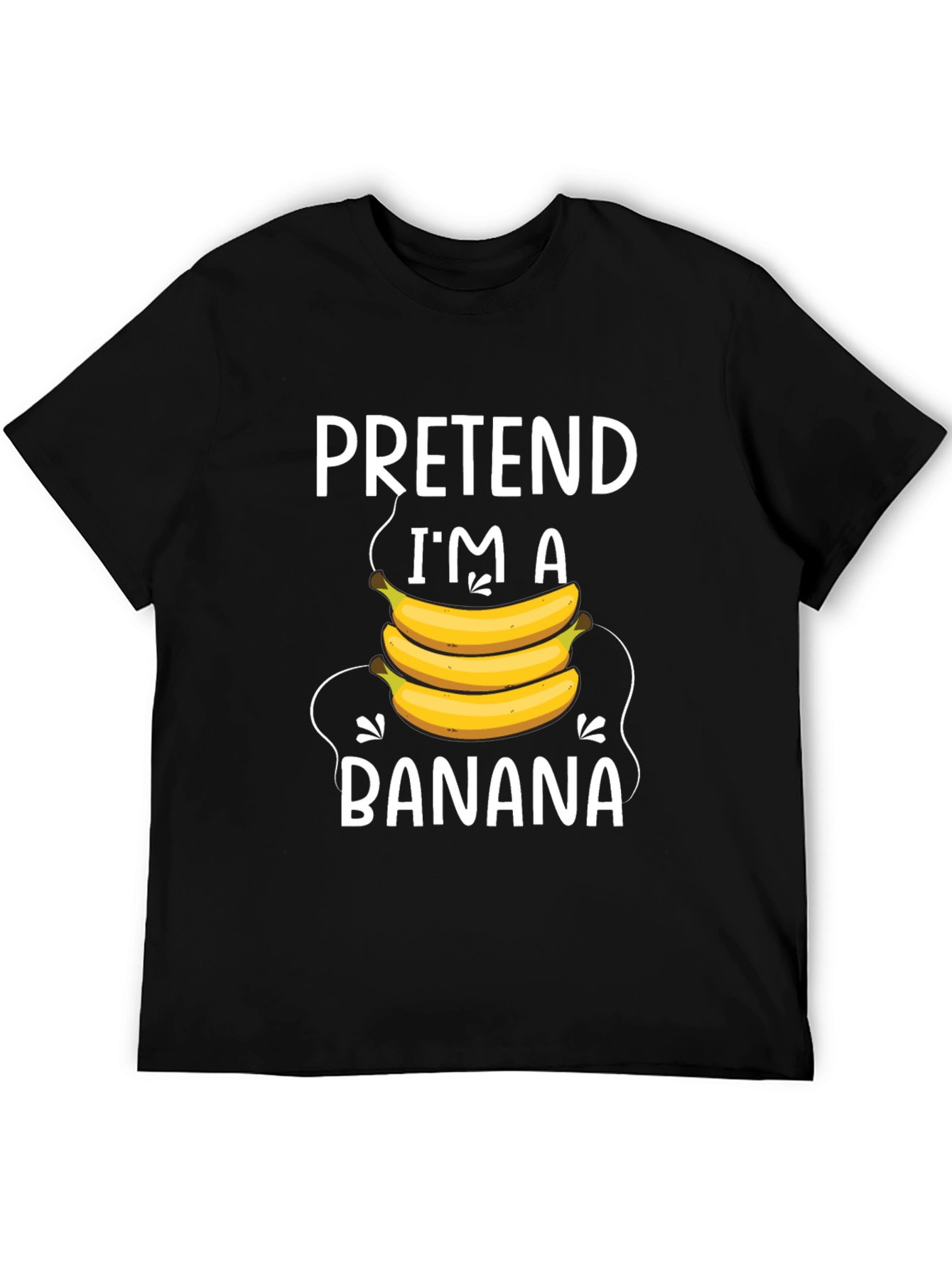Pretend Im A Banana T-Shirt - Funny Costume Tee