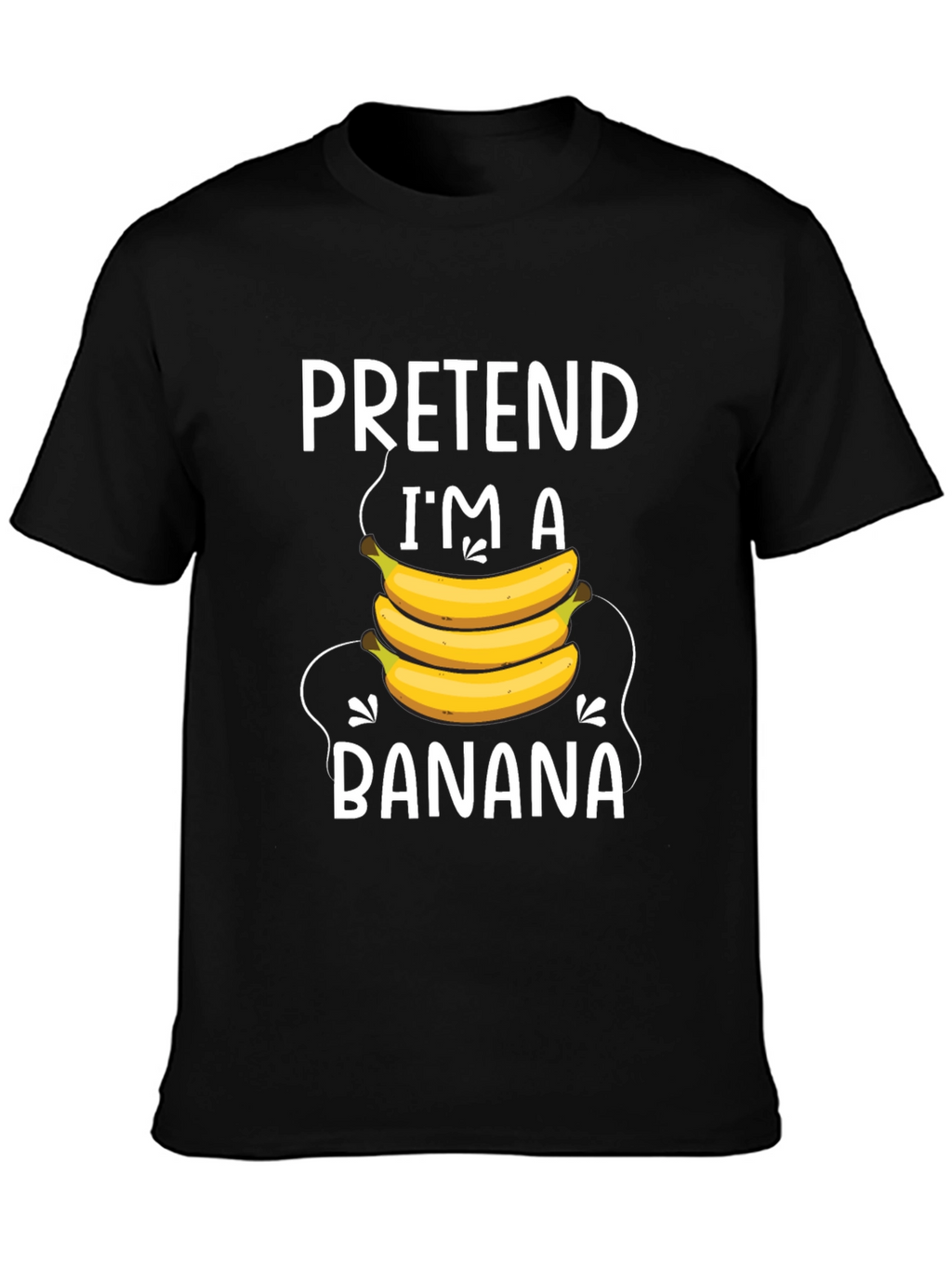 Pretend Im A Banana T-Shirt - Funny Costume Tee
