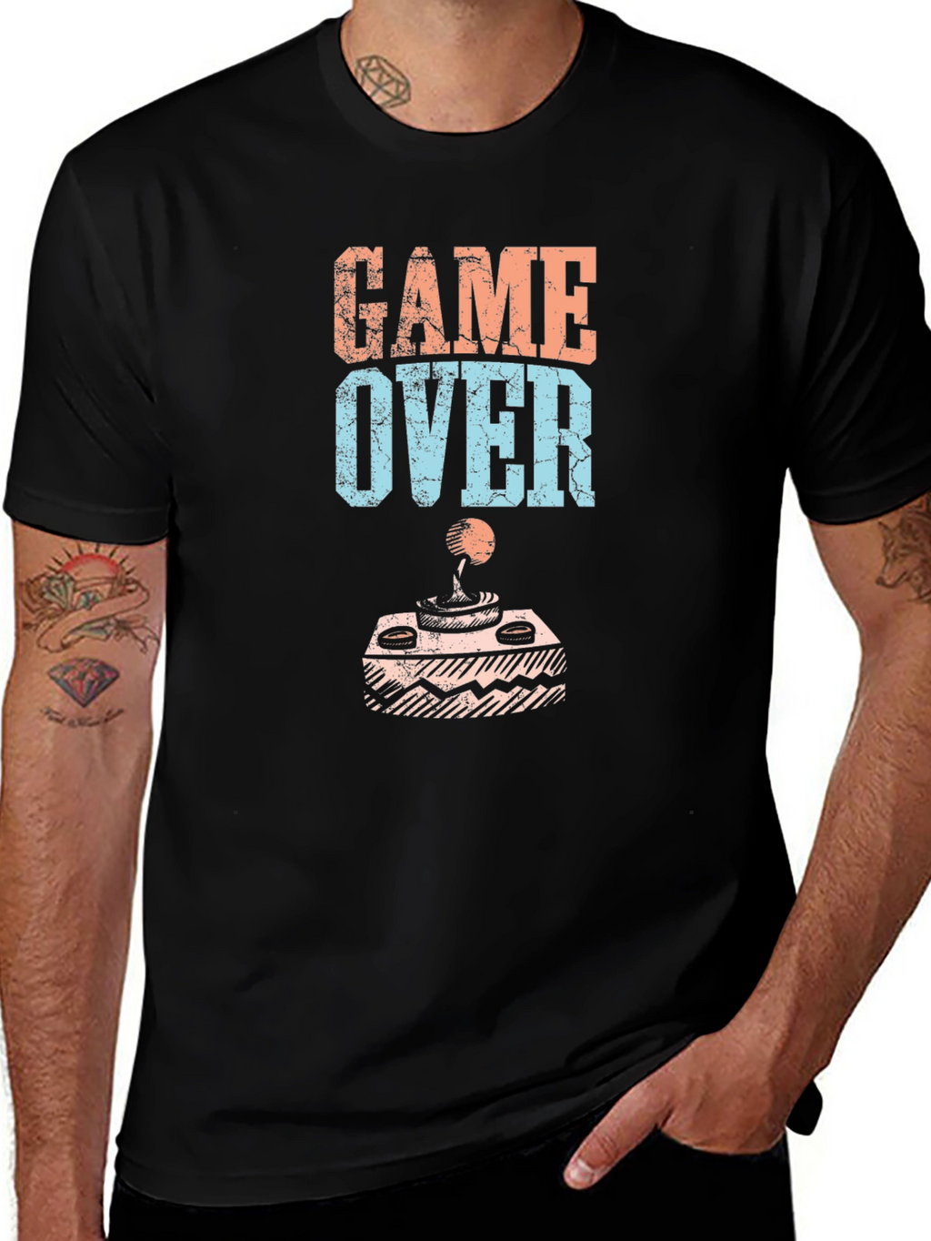 Game Over T-Shirt - Classic Gamer Style