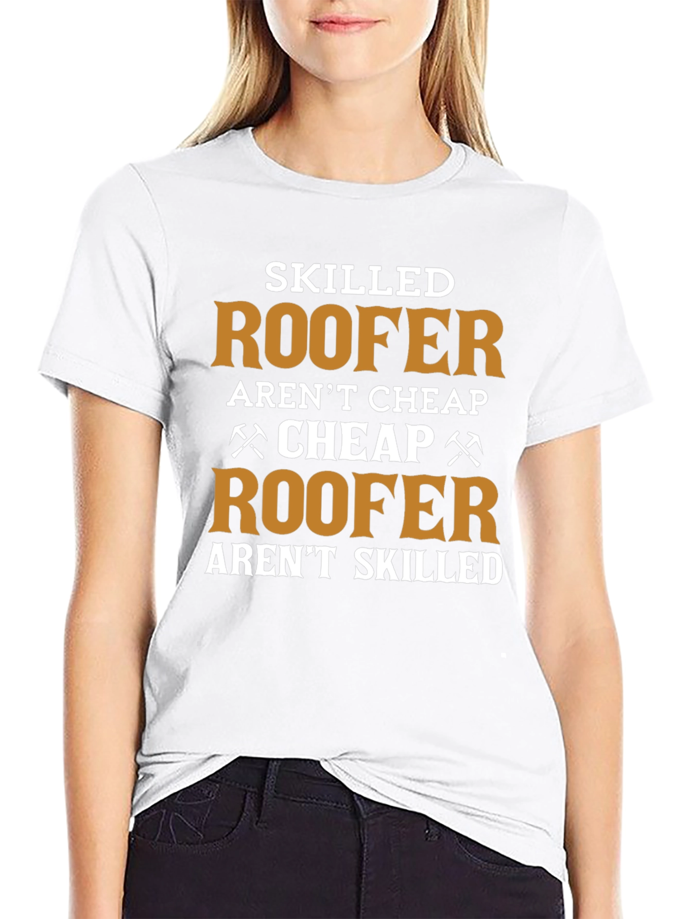 Skilled Roofer T-Shirt - Funny Job Pride Tee
