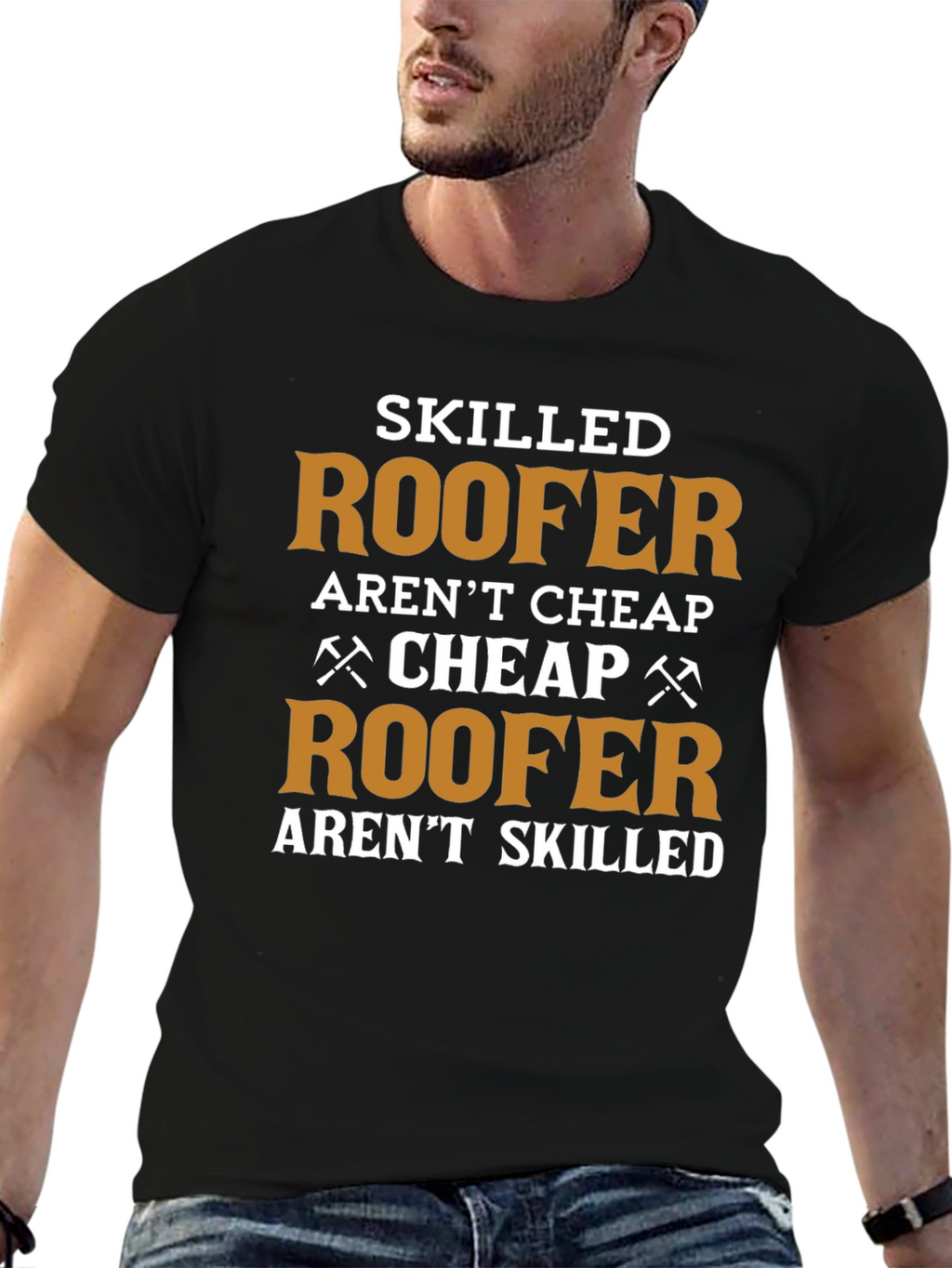 Skilled Roofer T-Shirt - Funny Job Pride Tee