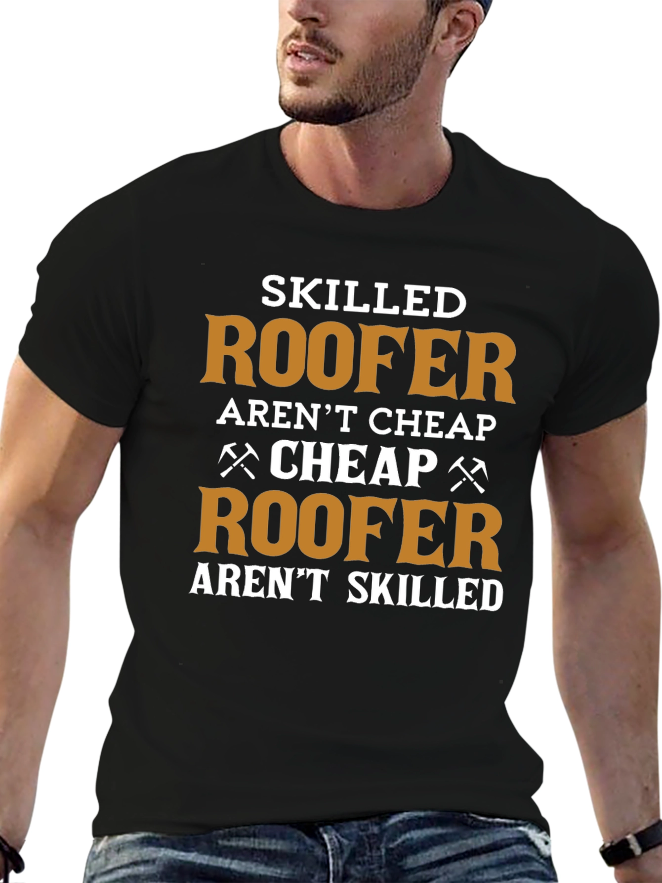Skilled Roofer T-Shirt - Funny Job Pride Tee