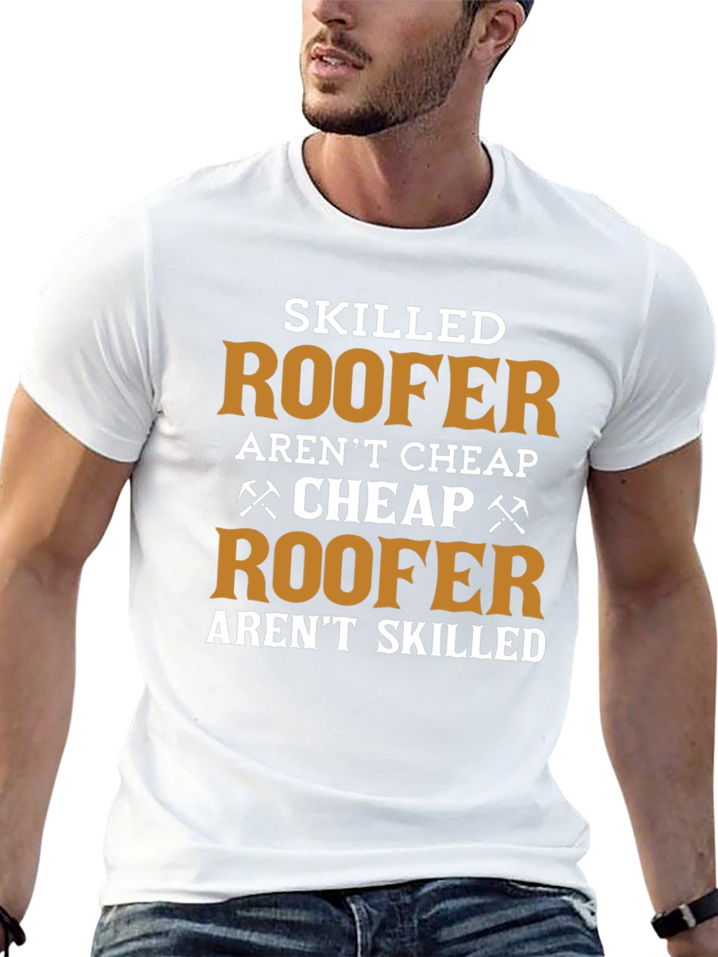 Skilled Roofer T-Shirt - Funny Job Pride Tee