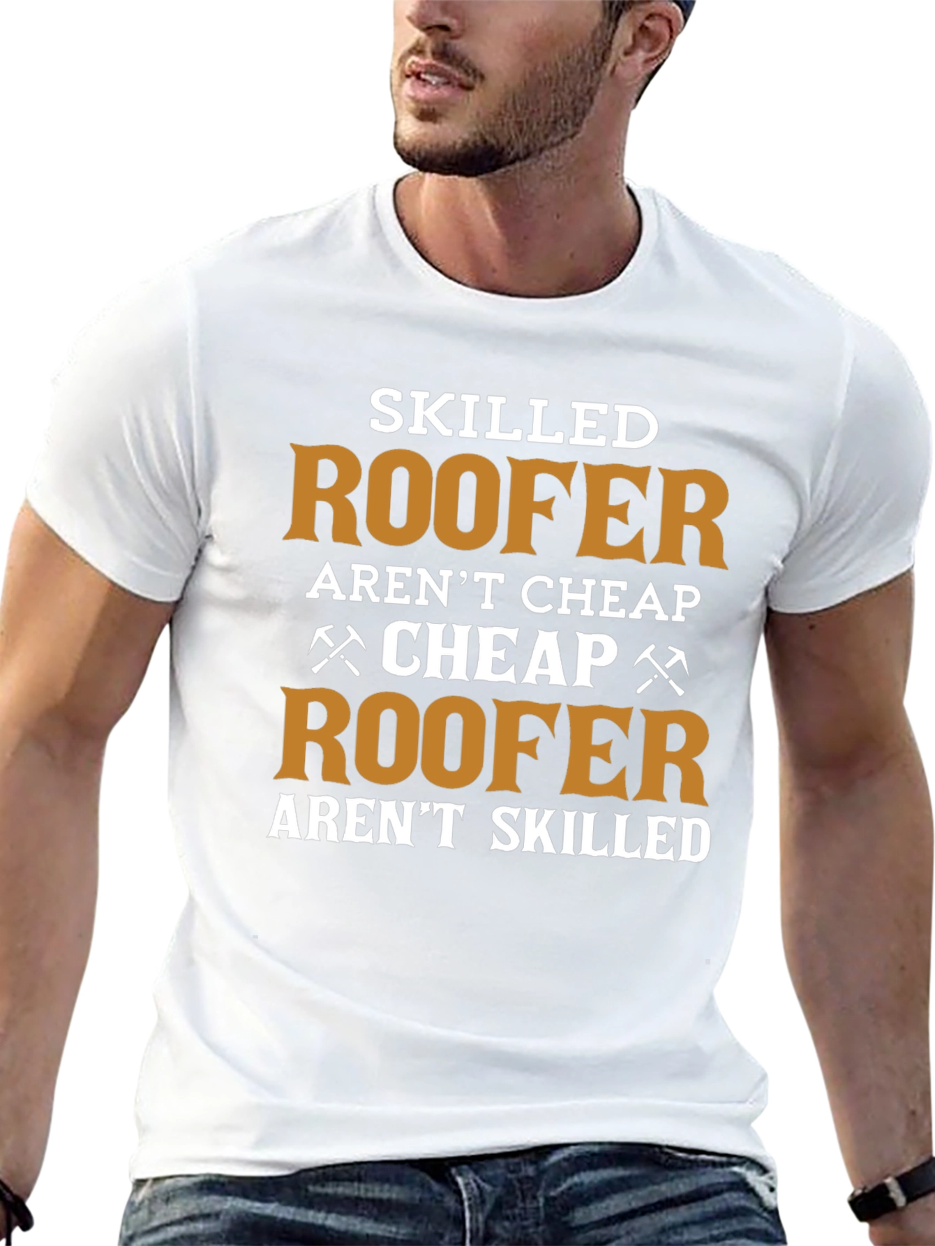 Skilled Roofer T-Shirt - Funny Job Pride Tee