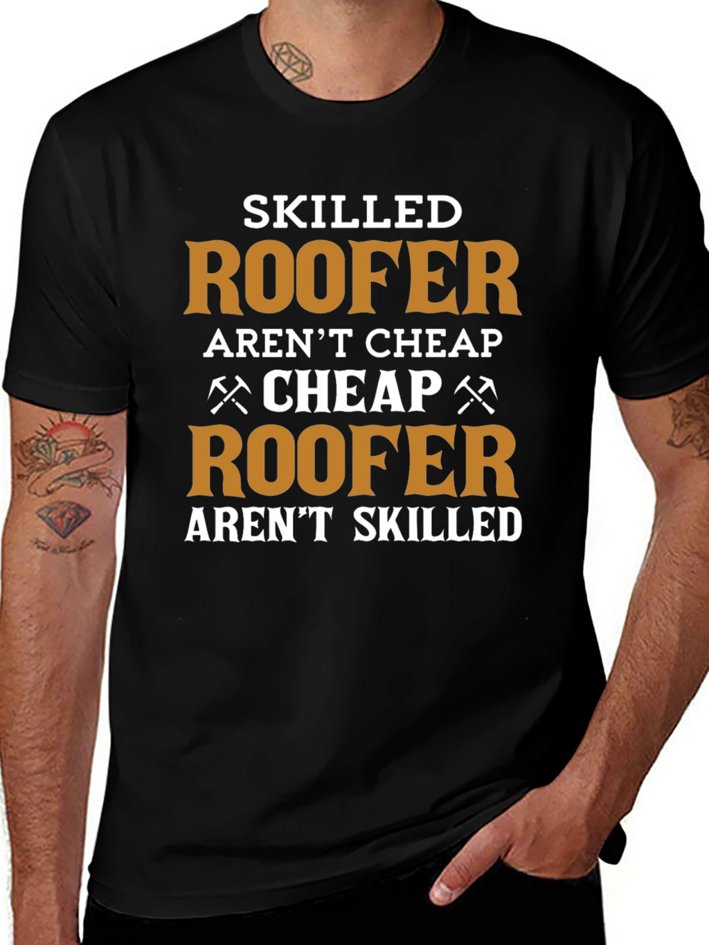Skilled Roofer T-Shirt - Funny Job Pride Tee