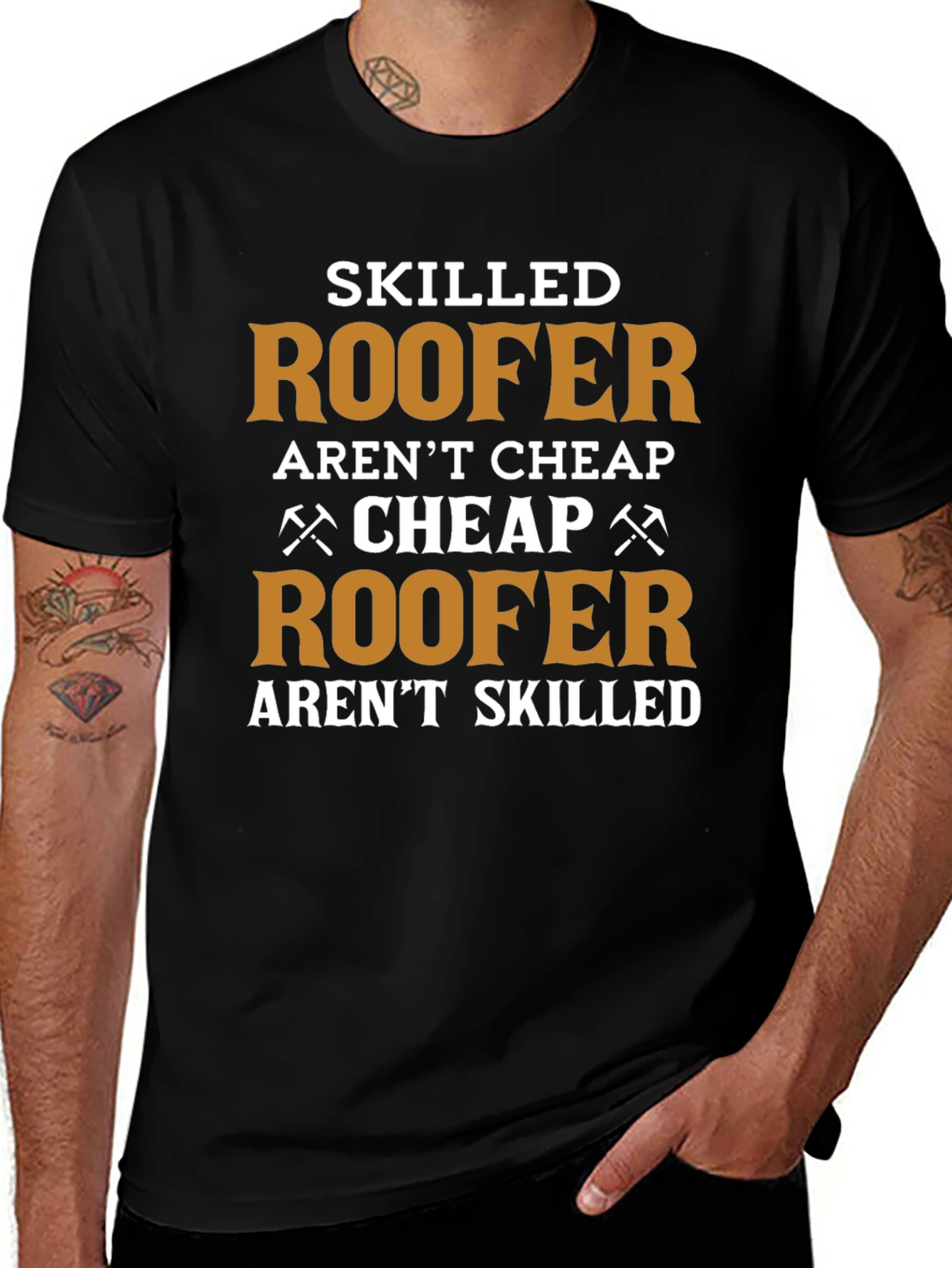 Skilled Roofer T-Shirt - Funny Job Pride Tee