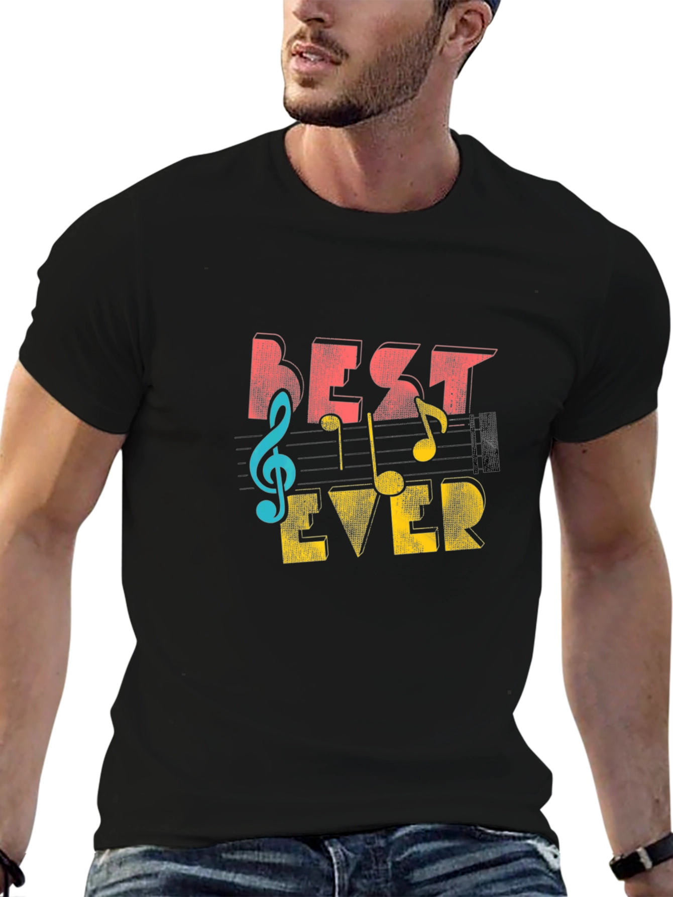 Best Ever Music T-Shirt - Stylish Graphic Tee