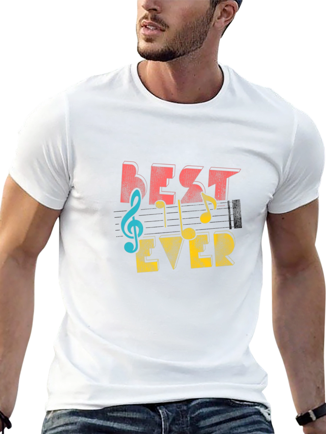 Best Ever Music T-Shirt - Stylish Graphic Tee