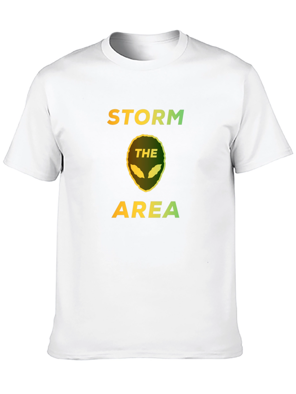 Storm the Area Alien Graphic T-Shirt