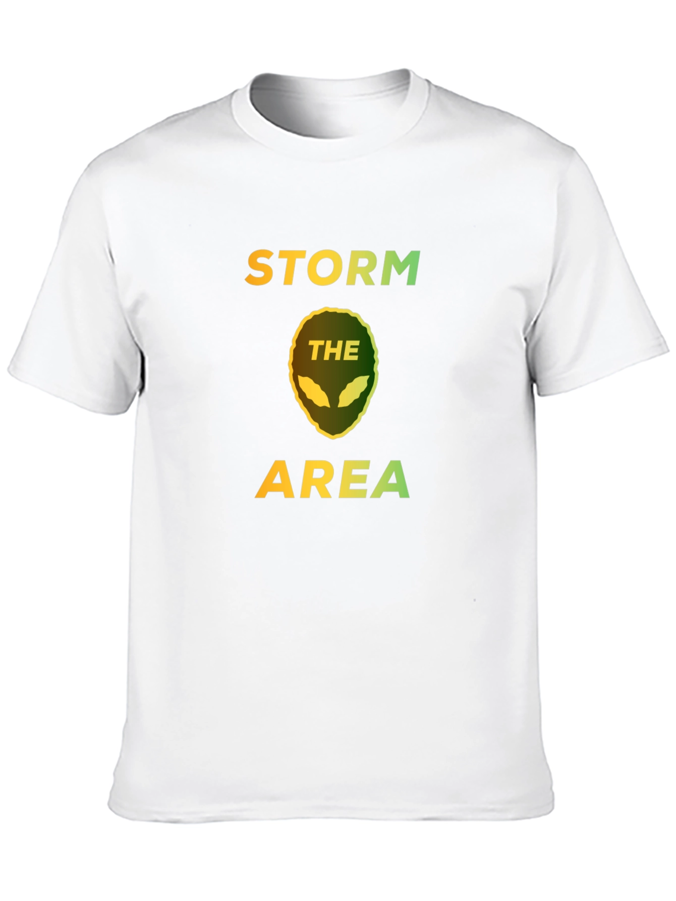 Storm the Area Alien Graphic T-Shirt