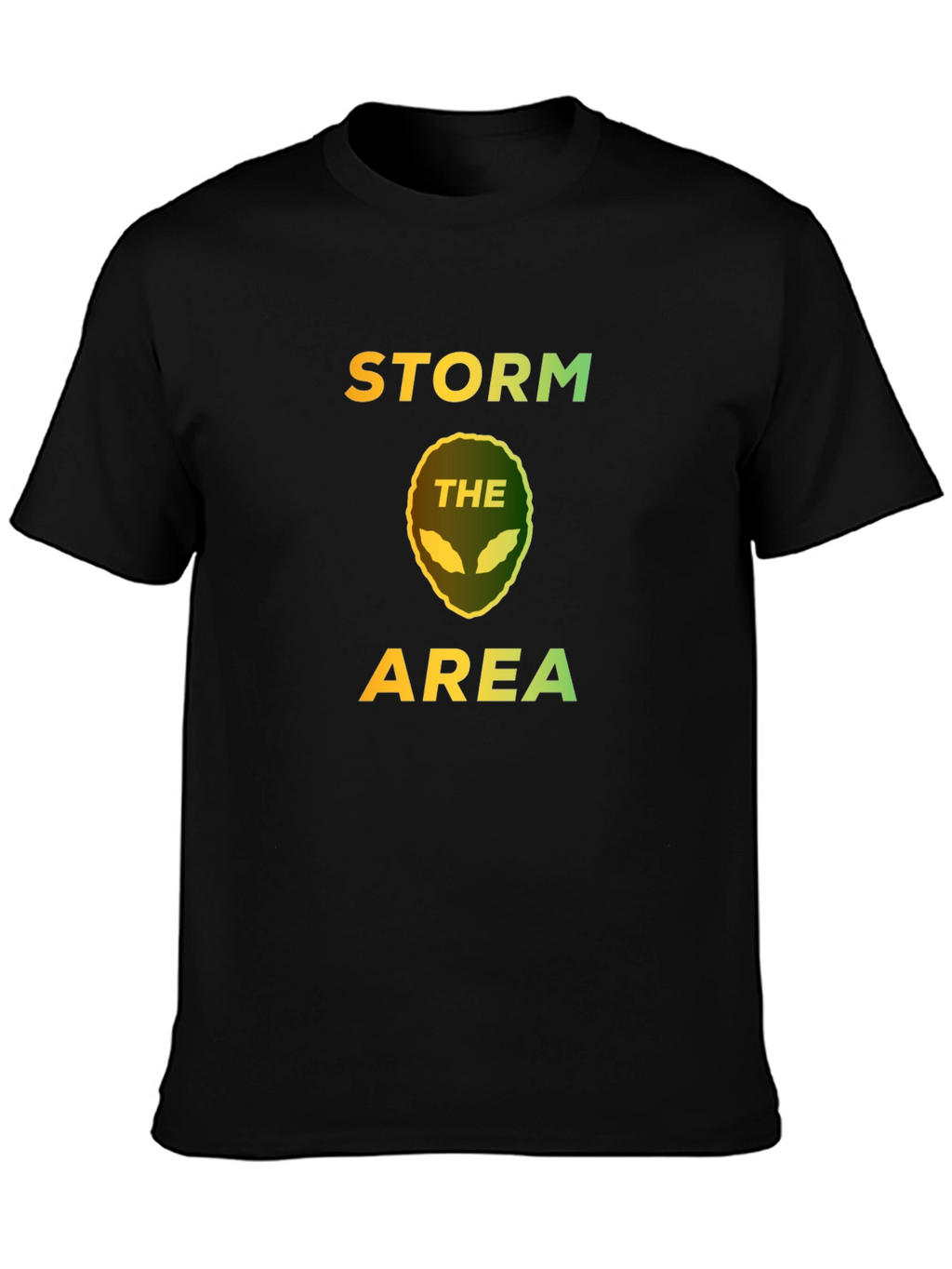 Storm the Area Alien Graphic T-Shirt