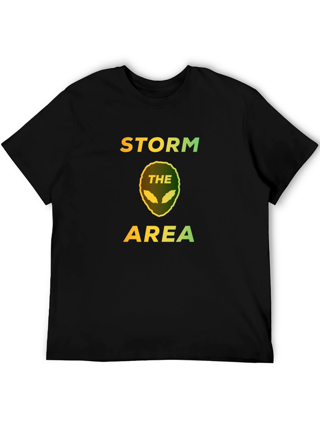 Storm the Area Alien Graphic T-Shirt