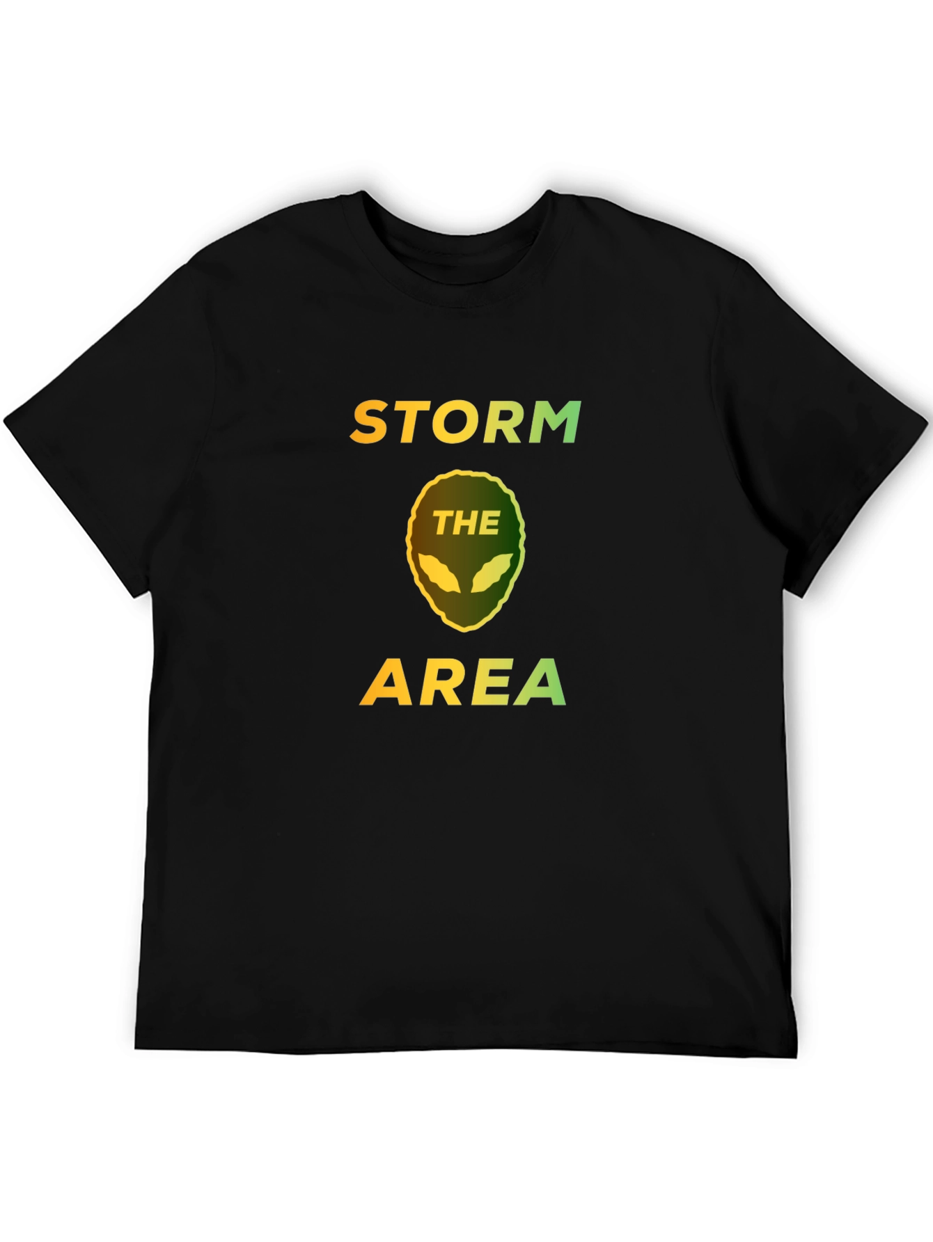 Storm the Area Alien Graphic T-Shirt