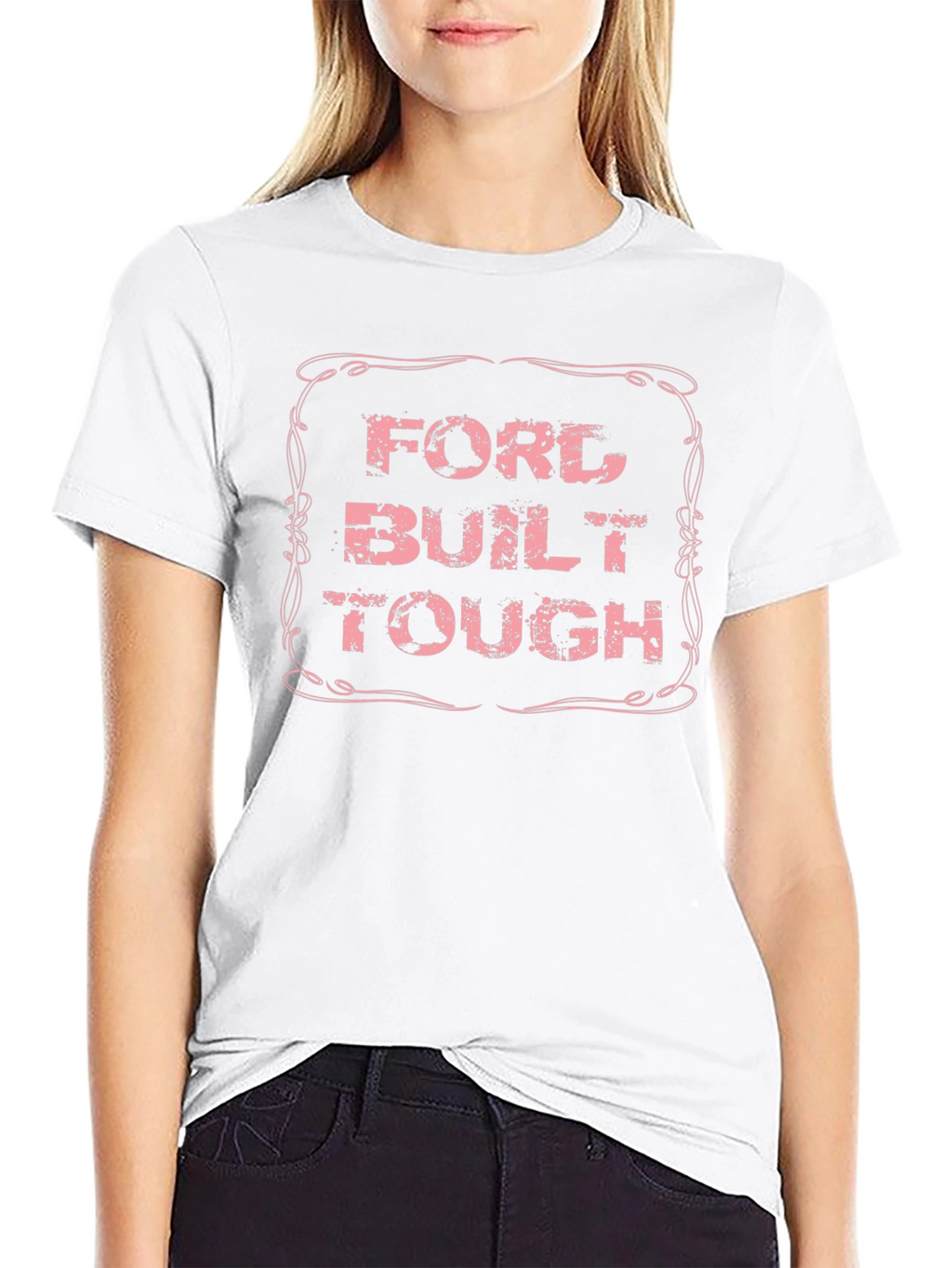 Ford Built Tough Graphic Tee - Black