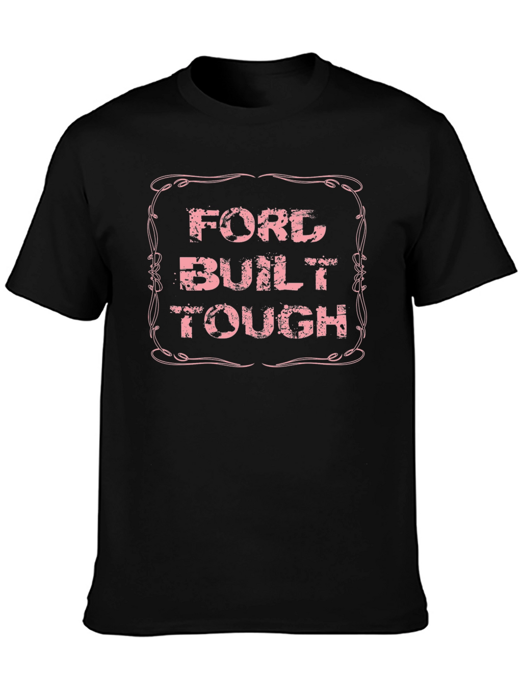 Ford Built Tough Graphic Tee - Black