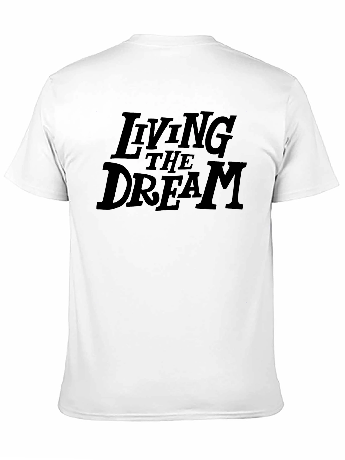 Living the Dream Graphic Tee - Soft Cotton Blend