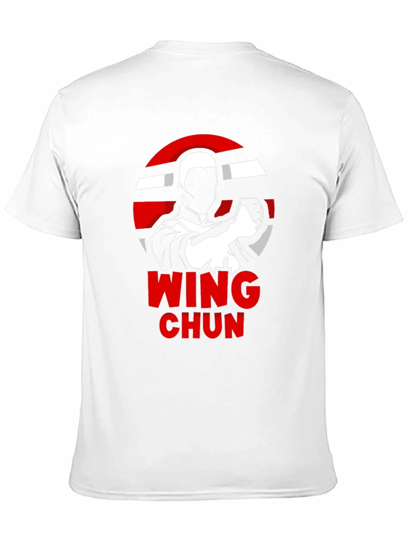 Wing Chun Black T-Shirt Martial Arts Tee