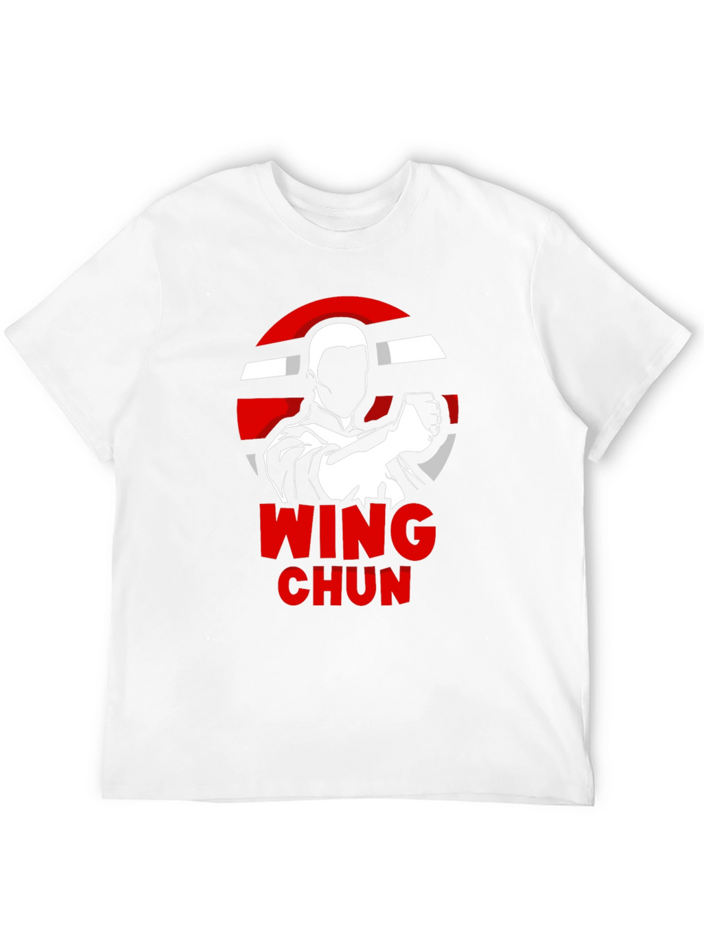Wing Chun Black T-Shirt Martial Arts Tee