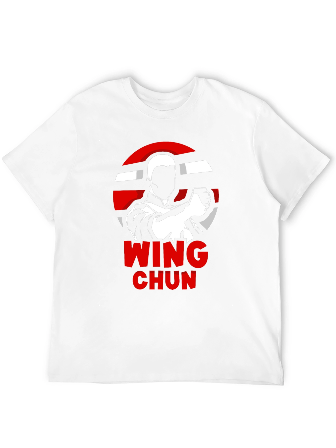 Wing Chun Black T-Shirt Martial Arts Tee