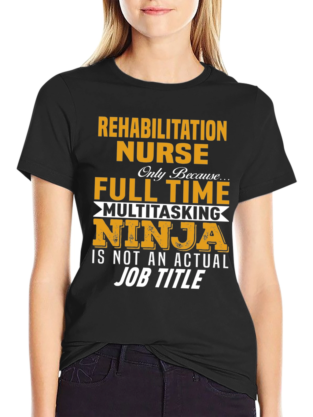 Rehabilitation Nurse Multitasking Ninja T-Shirt