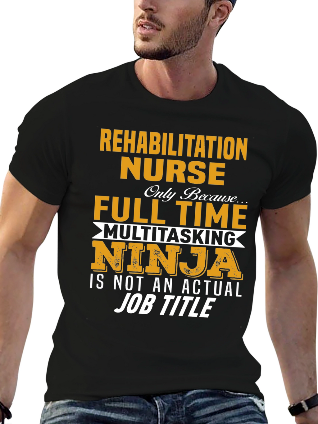 Rehabilitation Nurse Multitasking Ninja T-Shirt